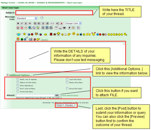 Filipino Community in Japan: How to Post
